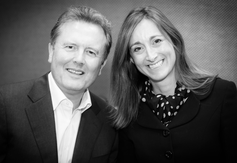 Harry and Tracey BW